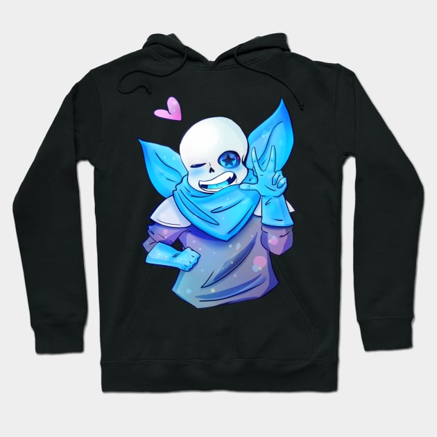 BLUE!Berry Sans Hoodie by Juame